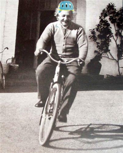 Albert Einstein Bike Helmet